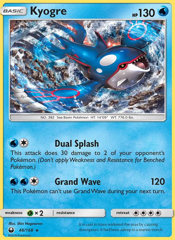 Kyogre, Celestial Storm 046/168