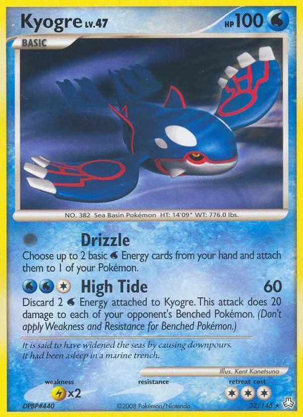 Kyogre, Legends Awakened 032/146