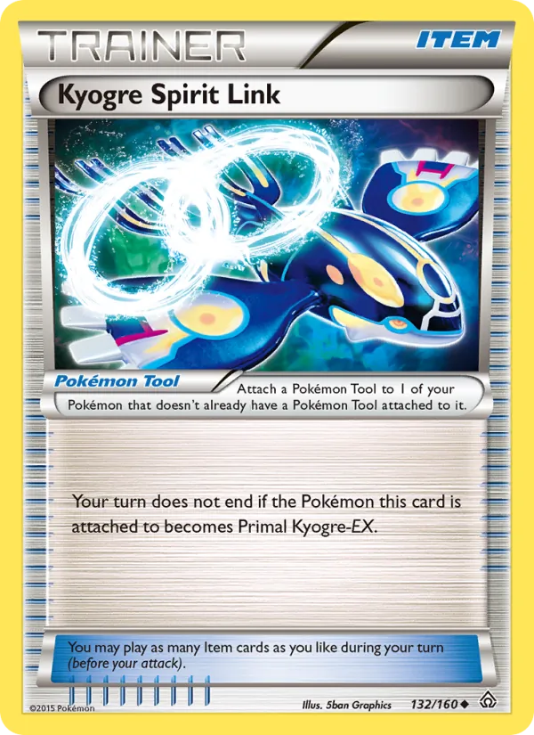 Kyogre Spirit Link, Primal Clash 132/160