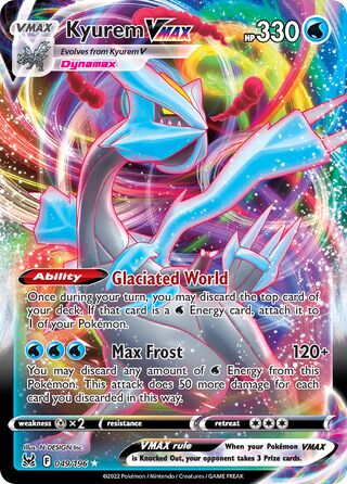 Kyurem VMAX, Play! Pokémon Prize Pack Series Three 049/196
