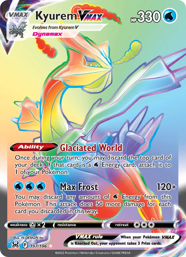 Kyurem VMAX, Lost Origin 197/196