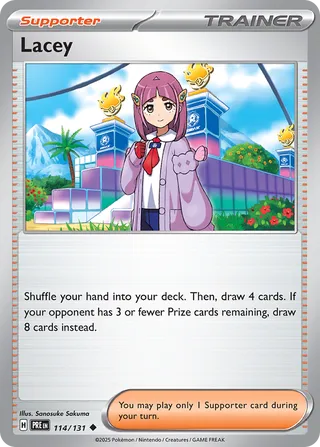 Lacey, Prismatic Evolutions 114/131