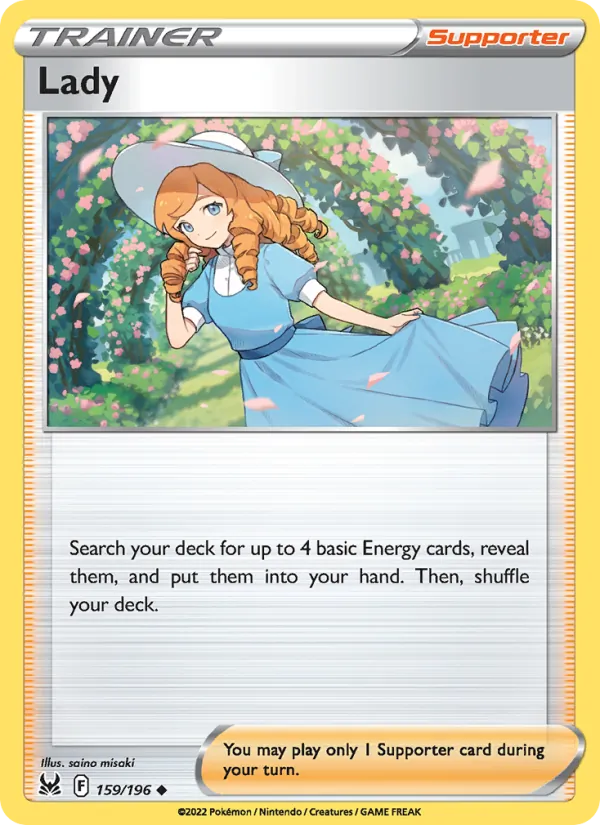 Lady, Lost Origin 159/196