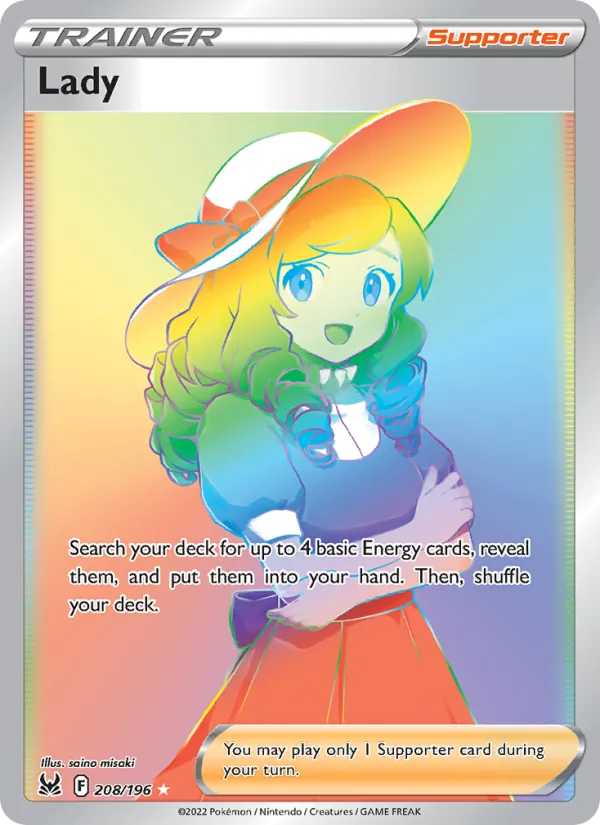Lady, Lost Origin 208/196