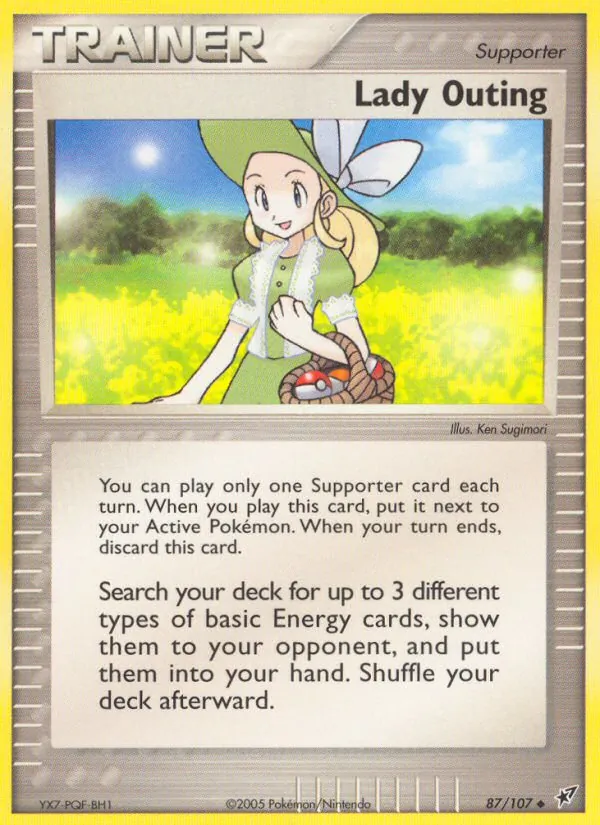 Lady Outing, Deoxys 087/107