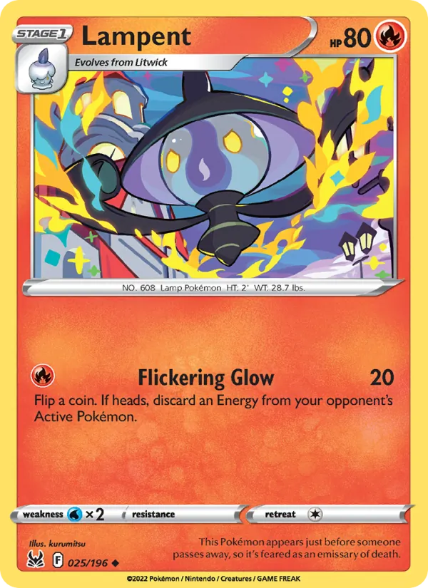 Lampent, Lost Origin 025/196