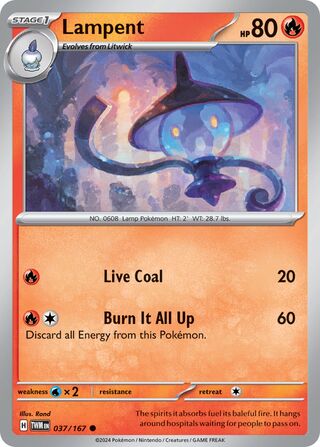 Lampent, Trick or Trade 2024 037/167