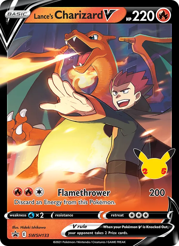 Lance's Charizard V, SWSH Black Star Promos SWSH133/307