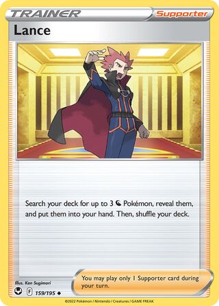 Lance, Play! Pokémon Prize Pack Series Three 159/195