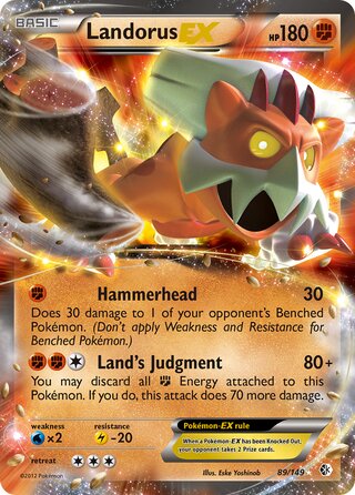 Landorus-EX, WC Deck 2015 (The Flying Hammer) 089/149