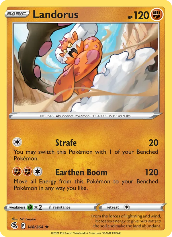 Landorus, Fusion Strike 148/264