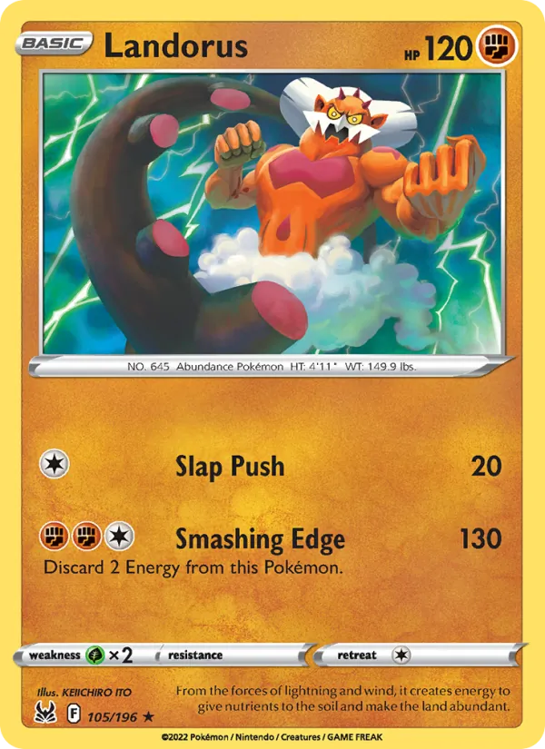 Landorus, Lost Origin 105/196