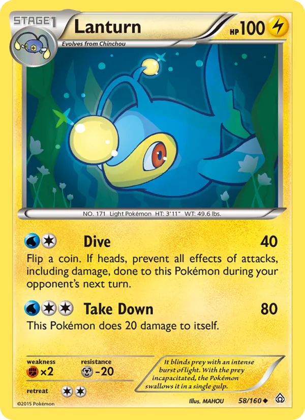 Lanturn, Primal Clash 058/160