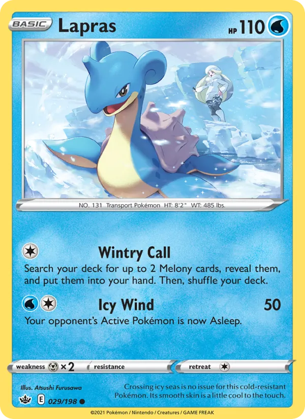 Lapras, Chilling Reign 029/198