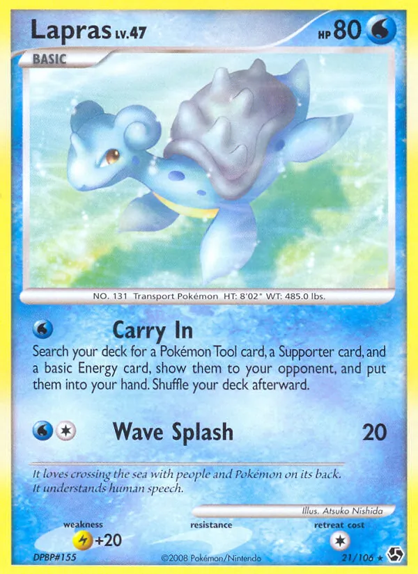 Lapras, Great Encounters 021/106