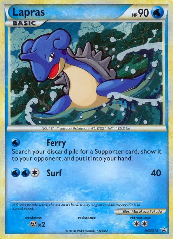 Lapras, HeartGold & SoulSilver Promos HGSS14