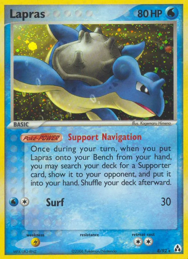 Lapras, Legend Maker 008/092