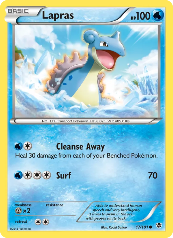 Lapras, Plasma Blast 017/101