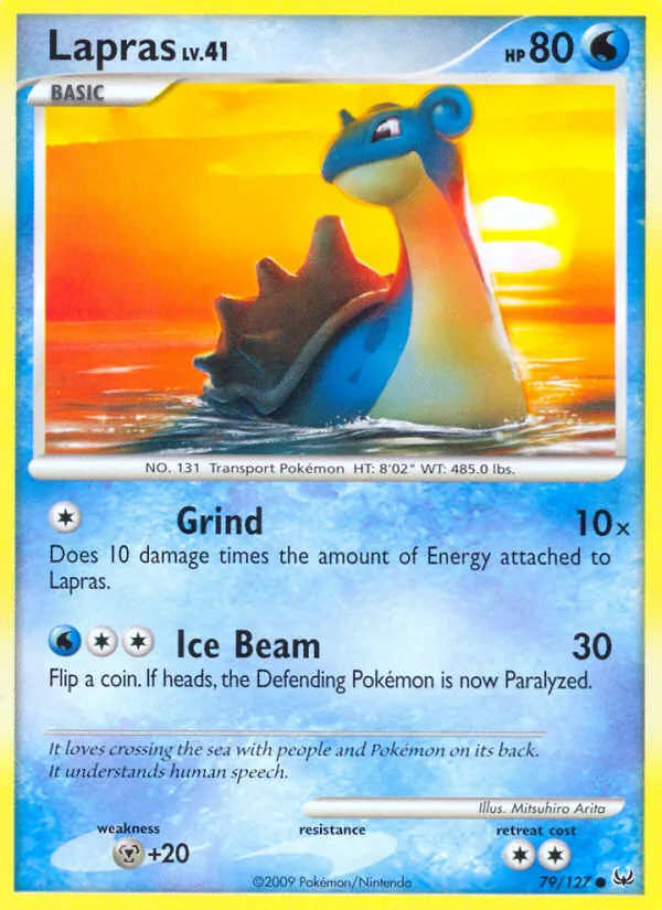 Lapras, Platinum 079/127