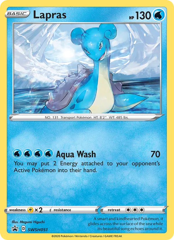 Lapras, SWSH Black Star Promos SWSH051/307