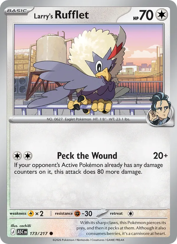 Larry's Rufflet, Ascended Heroes 173/217