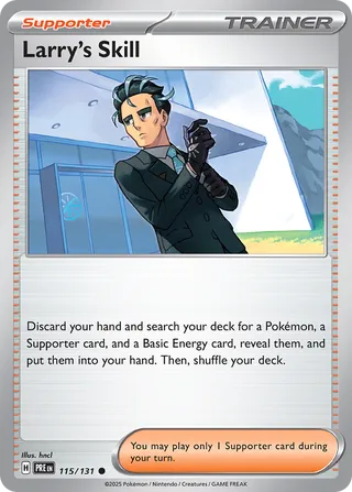 Larry's Skill, Prismatic Evolutions 115/131
