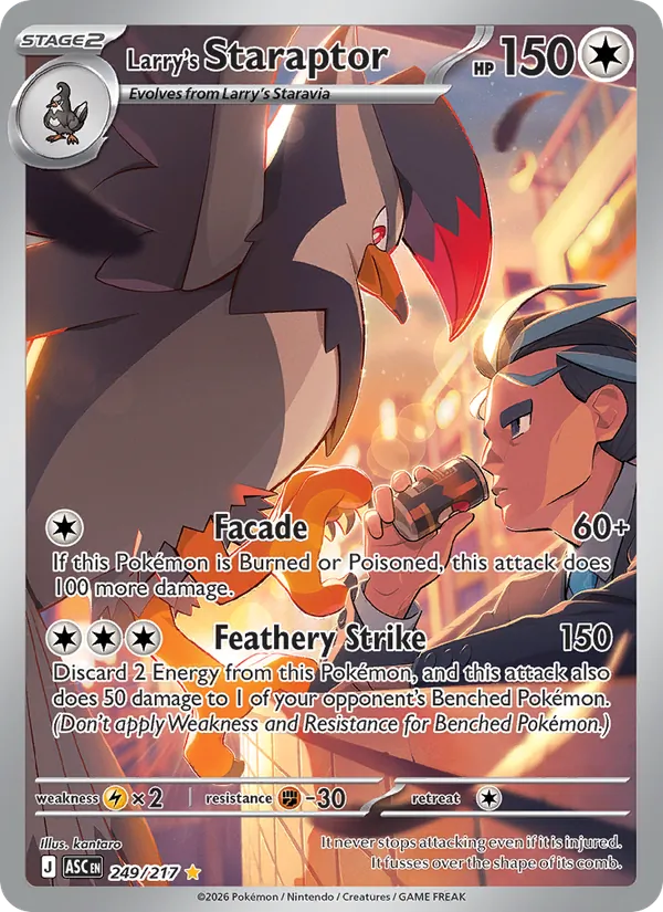 Larry's Staraptor, Ascended Heroes 249/217