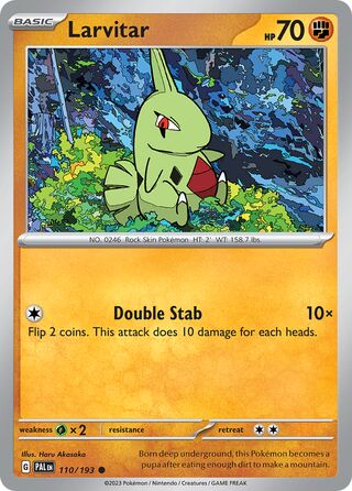 Larvitar, Paldea Evolved 110/193