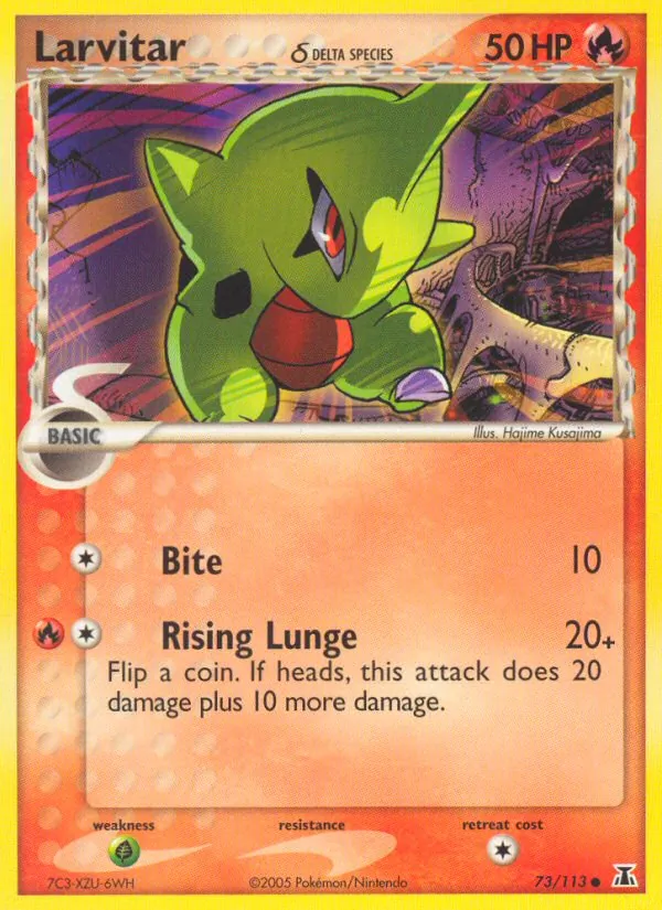 Larvitar δ, Delta Species 073/113
