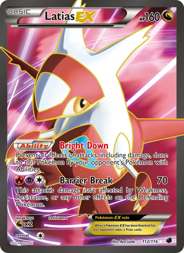 Latias-EX, Plasma Freeze 112/116