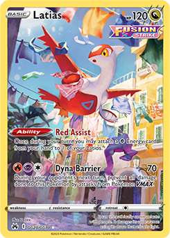 Latias, Crown Zenith Galarian Gallery GG20/70
