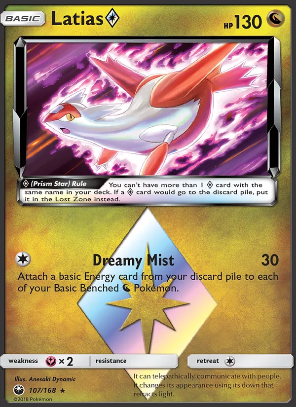Latias ◇, Celestial Storm 107/168