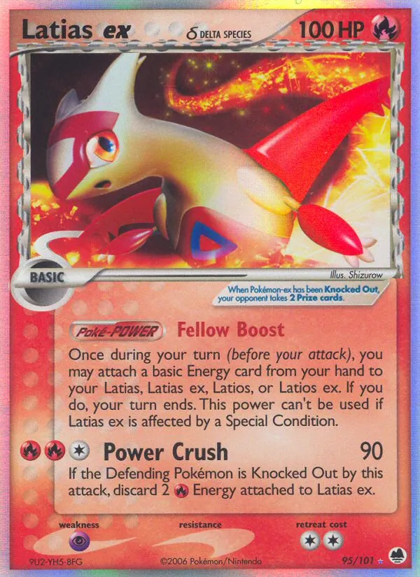 Latias ex δ, Dragon Frontiers 095/101