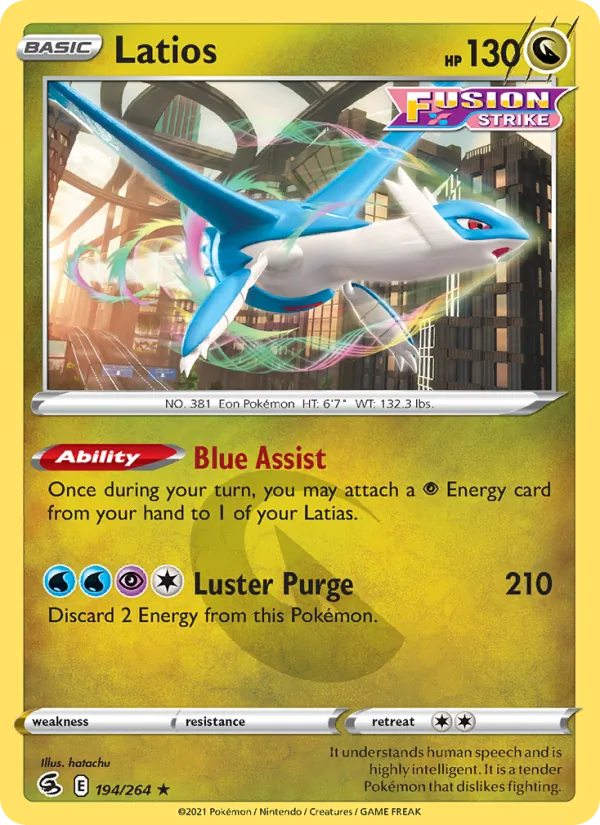 Latios, Fusion Strike 194/264
