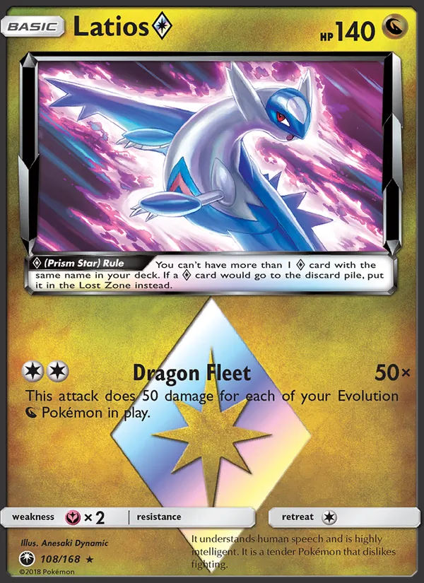 Latios ◇, Celestial Storm 108/168