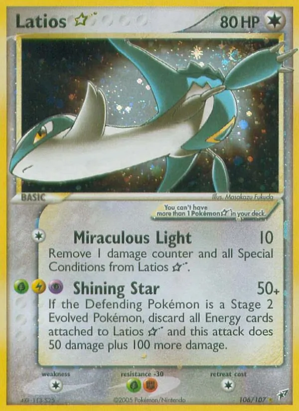 Latios ☆, Deoxys 106/107