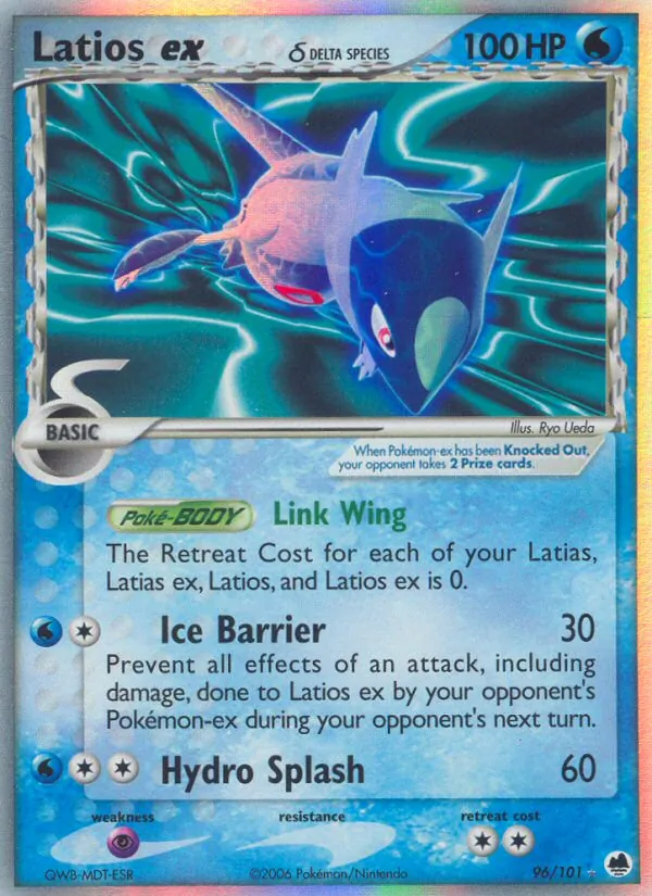 Latios ex δ, Dragon Frontiers 096/101
