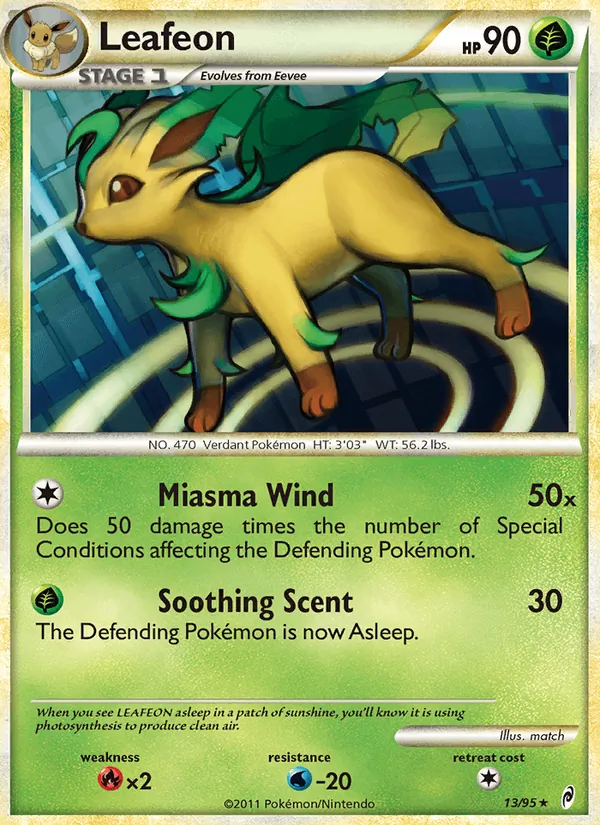 Leafeon, Call of Legends 013/095