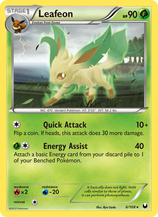 Leafeon, Dark Explorers 006/108