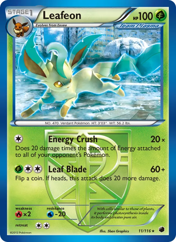 Leafeon, Plasma Freeze 011/116