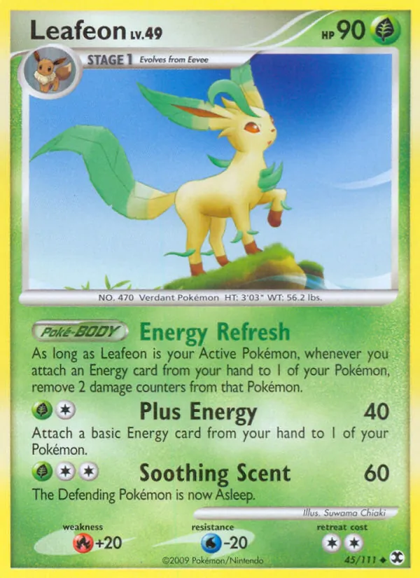 Leafeon, Rising Rivals 045/111
