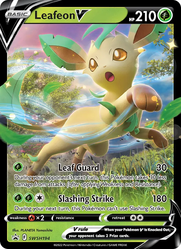 Leafeon V, SWSH Black Star Promos SWSH194/307