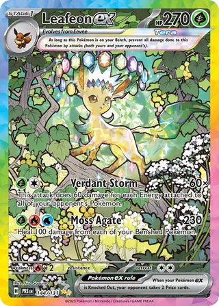 Leafeon EX, Prismatic Evolutions 144/131