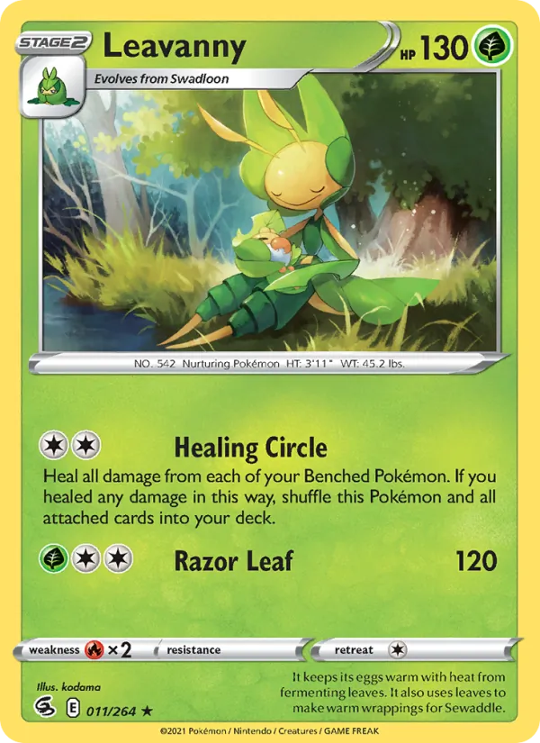 Leavanny, Fusion Strike 011/264