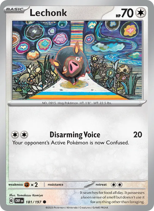 Lechonk, Obsidian Flames 181/197