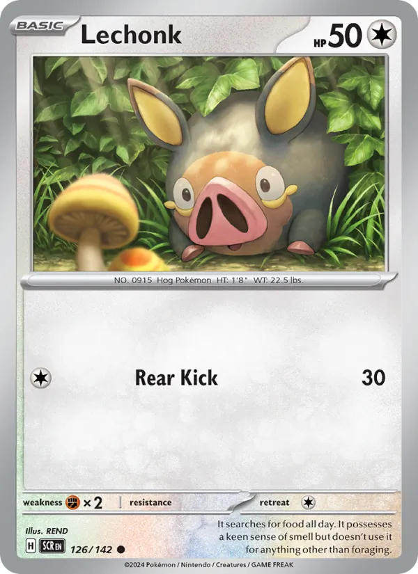 Lechonk, Stellar Crown 126/142