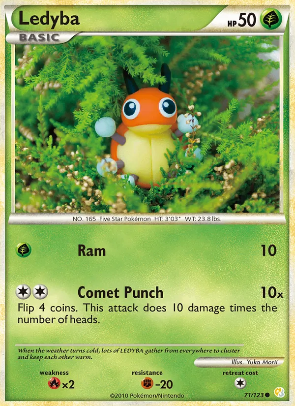 Ledyba, HeartGold & SoulSilver 071/123