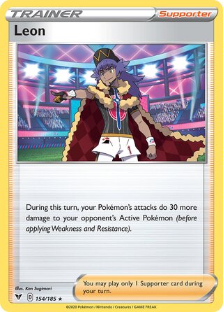 Leon, WC Deck 2022 (Ice Rider Palkia) 154/185