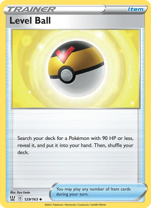 Level Ball, Battle Styles 129/163