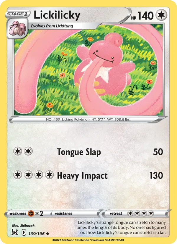 Lickilicky, Lost Origin 139/196